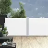 Image de vidaXL Auvent latéral rétractable de patio 170x1200 cm Crème
