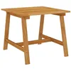 Image de vidaXL Table à manger de jardin 88x88x74 cm Bois d'acacia massif