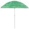 Image de vidaXL Parasol de plage Hawaii Vert 240 cm