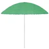 Image de vidaXL Parasol de plage Hawaii Vert 300 cm