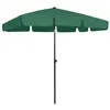 Image de vidaXL Parasol de plage vert 200x125 cm