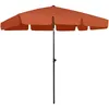 Image de vidaXL Vidaxl Parasol De Plage Terre Cuite 200x125 Cm
