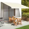 Image de vidaXL Tissu de remplacement pour auvent Crème 4,5x3,5 m311930