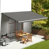 Image de Vidaxl Tissu De Remplacement Pour Auvent Anthracite 6x3,5 M