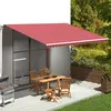 Image de vidaXL Tissu de remplacement pour auvent Bordeaux rouge 5x3,5 m311972