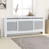 Image de vidaXL Cache-radiateur MDF Blanc 205 cm325547