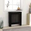 Image de vidaXL Cache-radiateur MDF Noir 78 cm325560