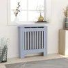Image de vidaXL Cache-radiateur MDF Gris 78 cm325561