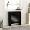 Image de vidaXL Cache-radiateur MDF Noir 78 cm325564
