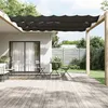 Image de vidaXL Auvent vertical Anthracite 100x1200 cm Tissu oxford