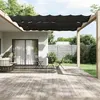Image de vidaXL Auvent vertical Anthracite 180x1200 cm Tissu oxford
