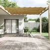 Image de vidaXL Auvent vertical Beige 60x1200 cm Tissu oxford