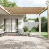 Image de vidaXL Auvent vertical Taupe 100x1000 cm Tissu oxford