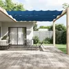 Image de vidaXL Auvent vertical Bleu 180x1200 cm Tissu oxford