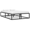 Image de vidaXL Cadre de lit sans matelas noir métal 120x200 cm324787