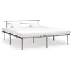 Image de vidaXL Cadre de lit sans matelas gris métal 200x200 cm324840