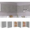 Image de vidaXL Armoires suspendue Lyons 2 pcs Gris béton Bois d ingénierie805082
