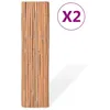 Image de vidaXL Vidaxl Clôtures En Bambou 2 Pcs 100x400 Cm
