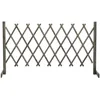 Image de vidaXL Vidaxl Clôture En Treillis De Jardin Gris 150x80 Cm Bois De Sapin