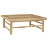Image de vidaXL Table de jardin 65x65x30 cm Bambou313149
