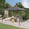 Image de vidaXL Belvédère avec toit 3x3 m Anthracite