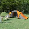 Image de vidaXL Tente de camping pour 6 personnes gris et orange93186