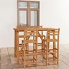 Image de vidaXL Ensemble de bar d'extérieur 5 pcs Bois d'acacia massif3057850
