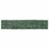 Image de vidaXL Écran de balcon avec feuilles vert foncé 400x75 cm315484