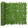 Image de vidaXL Écran de balcon avec feuilles vert 500x100 cm315501