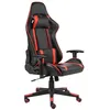 Image de vidaXL Chaise de jeu pivotante Rouge PVC