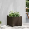 Image de vidaXL Lit surélevé de jardin PP Moka 43x43x35 cm313972