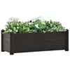 Image de vidaXL Lit surélevé de jardin PP Anthracite 100x43x35 cm313977