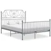 Image de vidaXL Cadre de lit sans matelas gris métal 160x200 cm324855