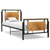 Image de vidaXL Cadre de lit sans matelas métal 90x200 cm324869