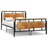 Image de vidaXL Cadre de lit sans matelas métal 140x200 cm324872