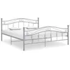 Image de vidaXL Cadre de lit sans matelas gris métal 160x200 cm325002