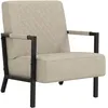 Image de vidaXL Vidaxl Fauteuil Gris Clair Similicuir
