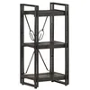 Image de vidaXL BibliothÃ¨que Ã  3 niveaux 40x30x80 cm Bois de manguier massif