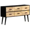 Image de vidaXL Buffet 110x33x64 cm Bois de manguier massif322678