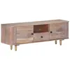 Image de vidaXL Meuble TV 118x30x40 cm Bois d'acacia massif