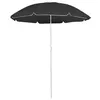 Image de vidaXL Parasol de jardin avec mât en acier anthracite 180 cm315539