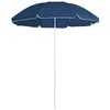 Image de vidaXL Vidaxl Parasol De Jardin Avec Mât En Acier Bleu 180 Cm