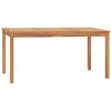Image de vidaXL Table à dîner de jardin 160x80x77 cm Bois de teck solide315620