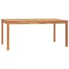 Image de vidaXL Table à dîner de jardin 180x90x77 cm Bois de teck solide315621
