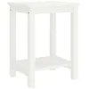 Image de vidaXL Table de chevet blanc 35x30x47 cm bois de pin massif322210