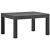 Image de vidaXL Table de jardin Anthracite 58x58x41 cm PP Rotin315640