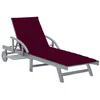 Image de vidaXL Chaise longue de jardin avec coussin Bois d'acacia solide3061338