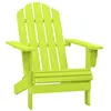 Image de vidaXL Chaise de jardin Adirondack bois de sapin massif vert