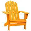 Image de vidaXL Chaise de jardin Adirondack bois de sapin massif orange315878