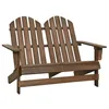 Image de vidaXL Chaise de jardin Adirondack 2 places bois sapin massif marron315901